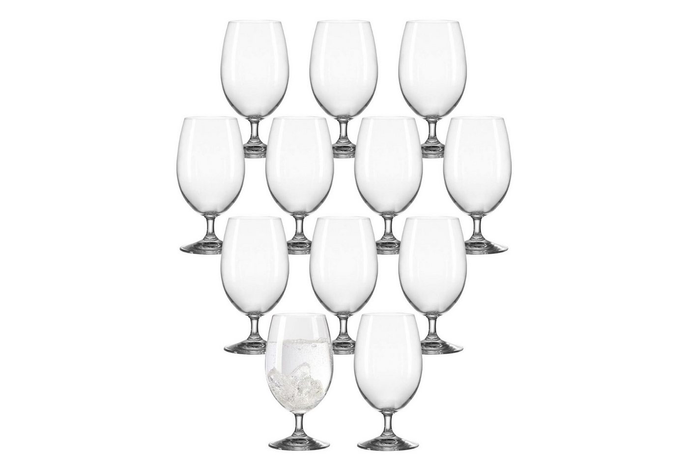 LEONARDO Glas Daily Wasserglas 370 ml 12er Set, Glas von LEONARDO