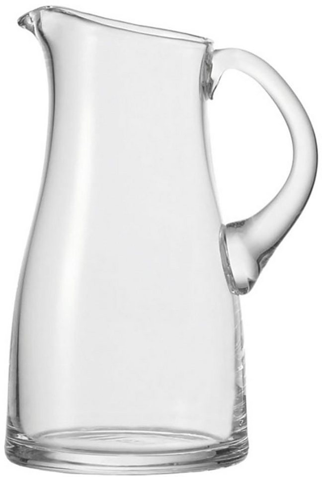 LEONARDO Karaffe LIQUID, handgefertigtes Unikat, Klarglas von LEONARDO