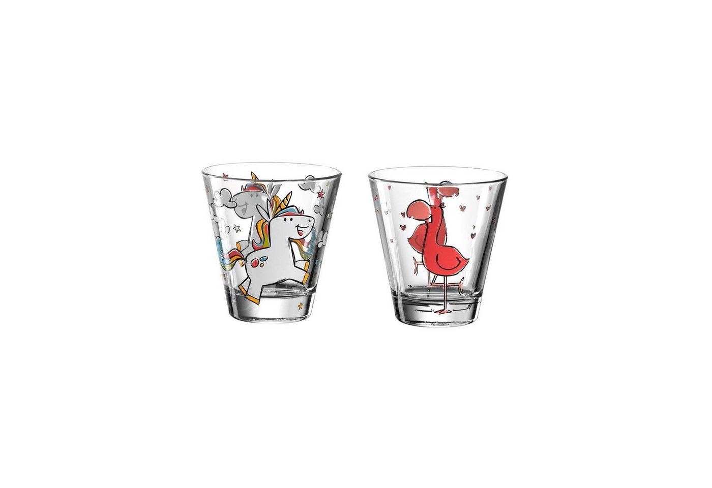 LEONARDO Kinderbecher Bambini Kinderbecher 215 ml 2er Set, Glas LEONARDO Kinderbecher Bambini Kinderbecher 215 ml 2er Set, Glas von LEONARDO