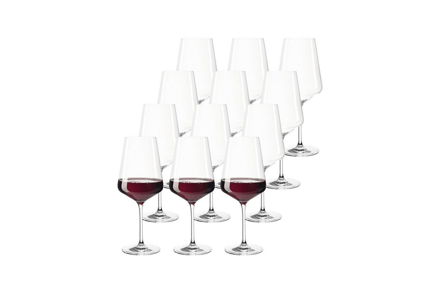 LEONARDO Rotweinglas Puccini Rotweingläser 750 ml 12er Set, Glas von LEONARDO