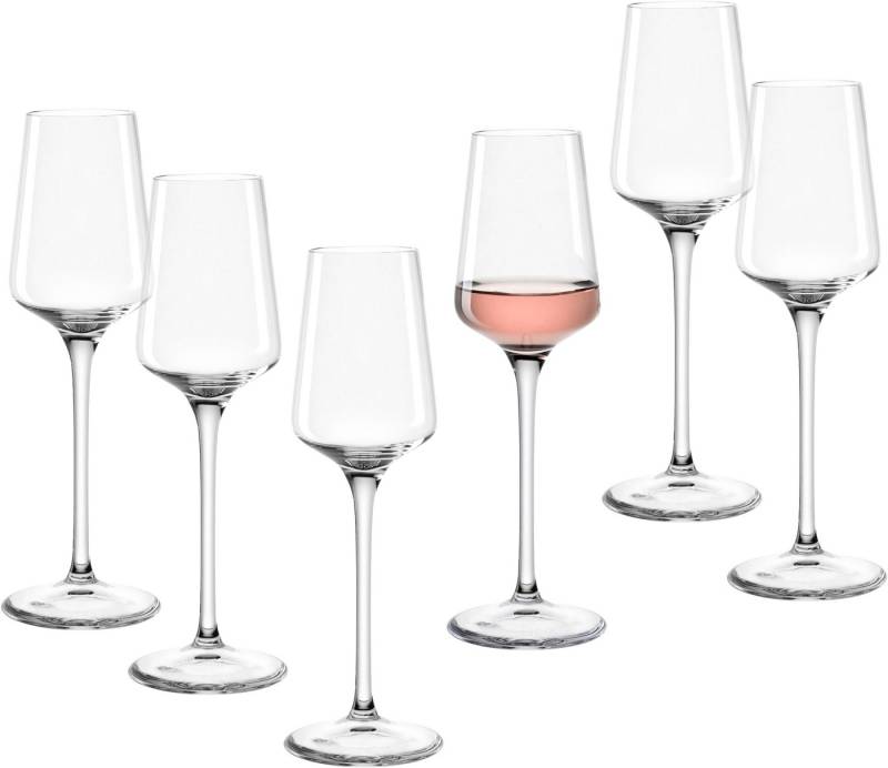 LEONARDO Schnapsglas Grappaglas PUCCINI, 120 ml, 6er-Set, Kristallglas, Spülmaschinenfest und langlebig von LEONARDO