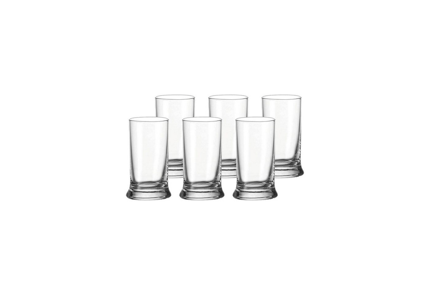 LEONARDO Schnapsglas K18 Schnapsgläser 60 ml 6er Set, Glas von LEONARDO