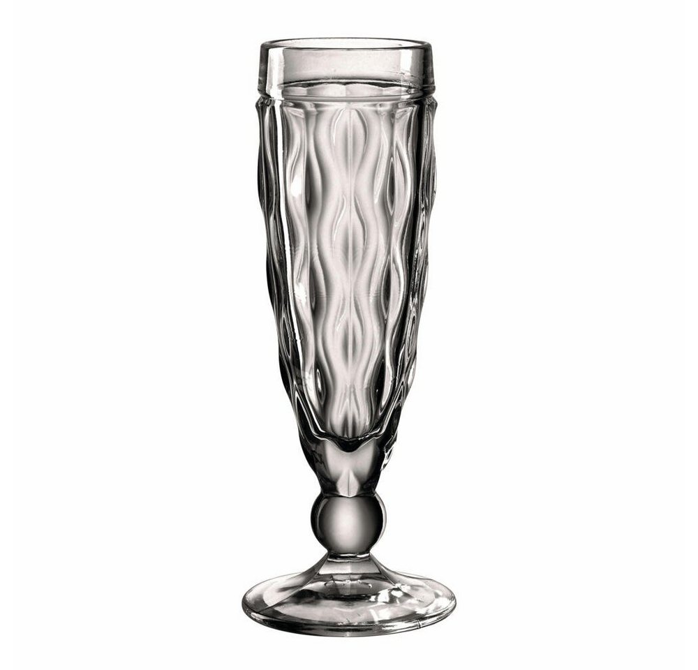 LEONARDO Sektglas Brindisi anthrazit 140 ml, Glas von LEONARDO