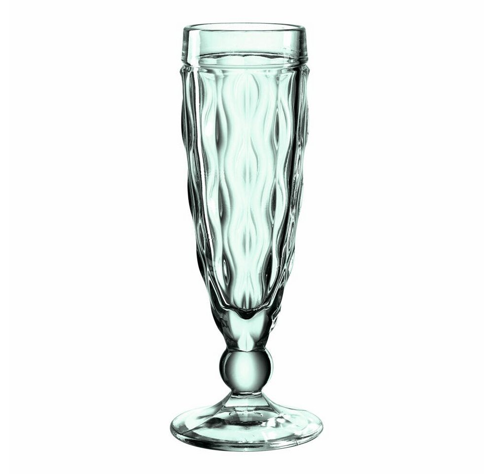 LEONARDO Sektglas Brindisi grün 140 ml, Glas von LEONARDO