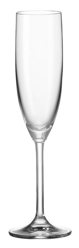 LEONARDO Sektglas DAILY, 215 ml Fassungsvermögen, Glas, Spülmaschinenfest von LEONARDO