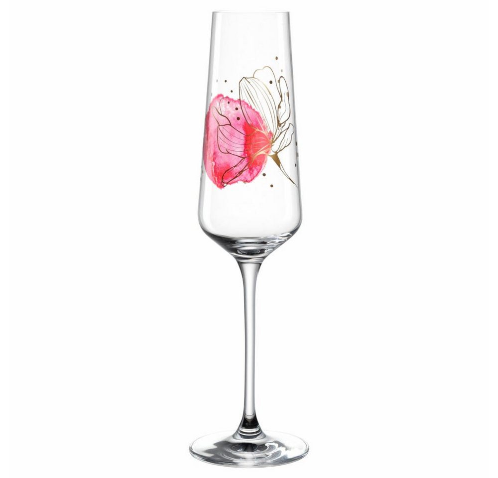 LEONARDO Sektglas Presente Blüte, 280 ml, Kristallglas von LEONARDO