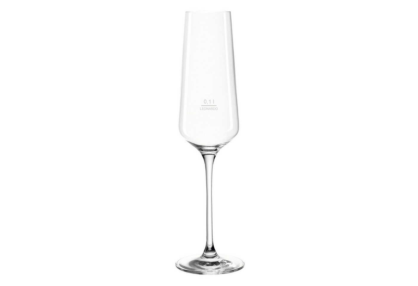 LEONARDO Sektglas Puccini Gastro-Edition Sektglas geeicht 0,1 l, Glas von LEONARDO