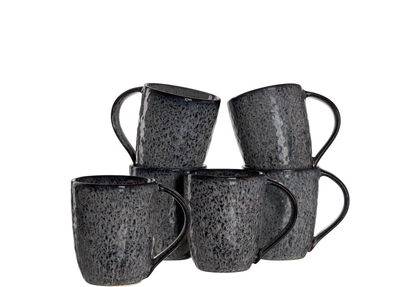 LEONARDO Tasse Matera, Keramik, 6 Tassen, Set, Spülmaschinengeeignet, Mikrowellengeeignet von LEONARDO