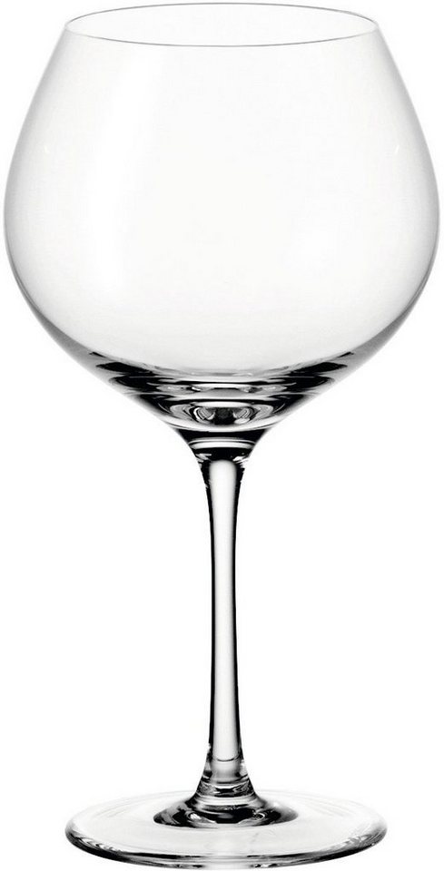 LEONARDO Weinglas CIAO+, Kristallglas, (Burgunder) 630 ml, 6-teilig von LEONARDO