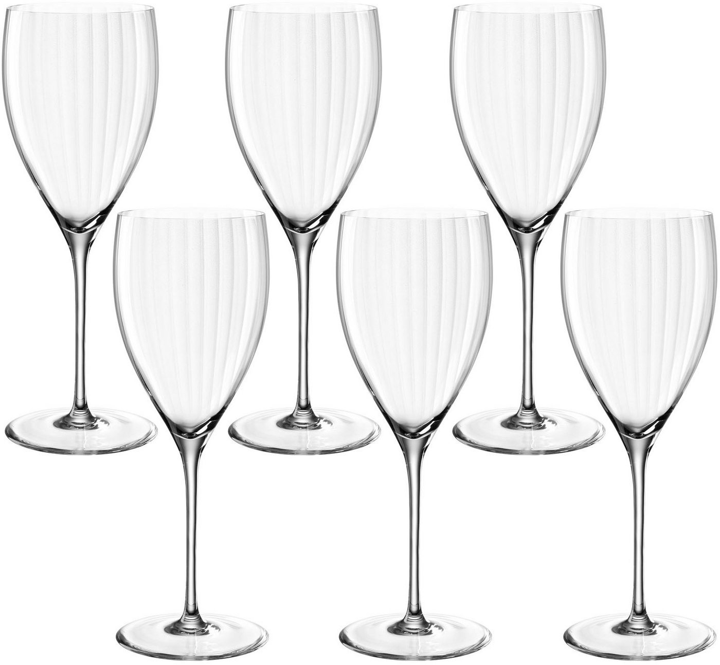 LEONARDO Weinglas POESIA, Kristallglas, (Rieslingglas), 350 ml, 6-teilig von LEONARDO