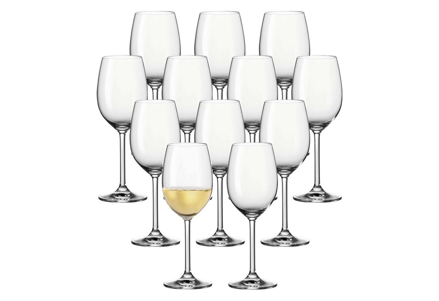 LEONARDO Weißweinglas Daily Weißweingläser 170 ml 12er Set, Glas von LEONARDO