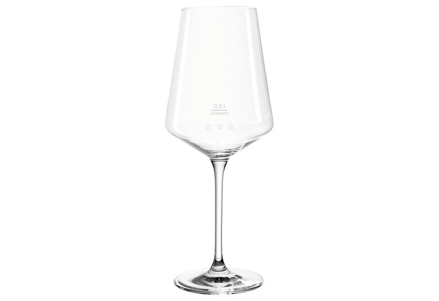 LEONARDO Weißweinglas Puccini Gastro-Edition Weißweinglas geeicht 0,2 l, Glas von LEONARDO