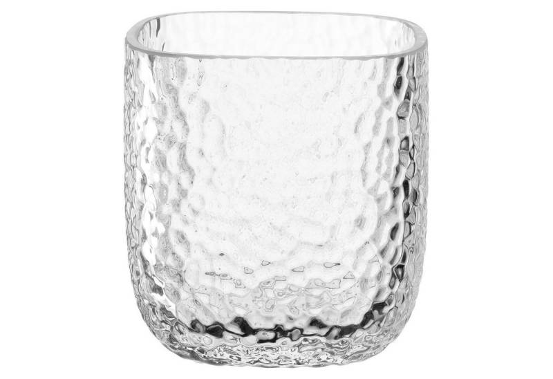 LEONARDO Windlicht MARTELLO, Ø 10 x H 10 cm, Transparent, (1 St), aus Glas von LEONARDO