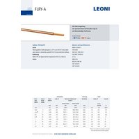 Leoni 76783010K888-500 Fahrzeugleitung FLRY-A 1 x 0.35mm² Braun 500m von LEONI