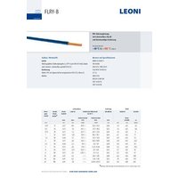 Leoni 76783041K333-500 Fahrzeugleitung FLRY-B 1 x 0.75mm² Rot 500m von LEONI