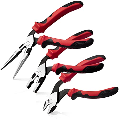 LEONTOOL High Leverage Pliers Set Angled Head 8 Inch Long Needle Nose Pliers 7 Inch Diagonal Cutting Pliers 7 Inch Combination Pliers Professional Hand Tool Saving 35 Prozent Arbeit LEONTOOL High Leverage Pliers Set Angled Head 8 Inch Long Needle Nose Pliers 7 Inch Diagonal Cutting Pliers 7 Inch Combination Pliers Professional Hand Tool Saving 35 Prozent Arbeit von LEONTOOL