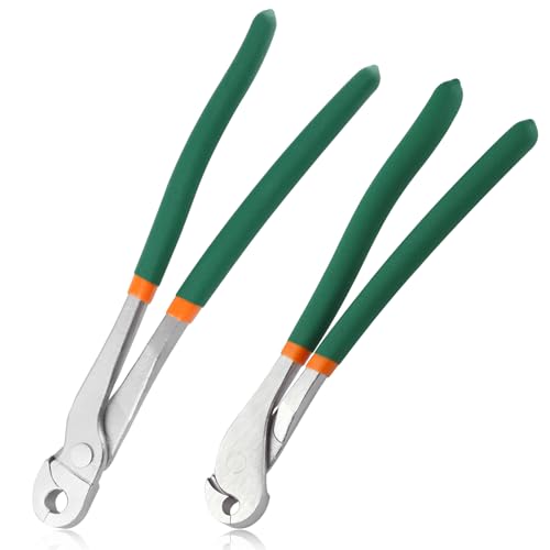 LEONTOOL J-Clip Zangen-Set, 2 Stück, robuste Käfigbauzange, ergonomische J-Zange mit geradem und gebogenem Mundstück für den Bau von Kaninchenkäfigen, Hühnerställen und mehr LEONTOOL J-Clip Zangen-Set, 2 Stück, robuste Käfigbauzange, ergonomische J-Zange mit geradem und gebogenem Mundstück für den Bau von Kaninchenkäfigen, Hühnerställen und mehr von LEONTOOL