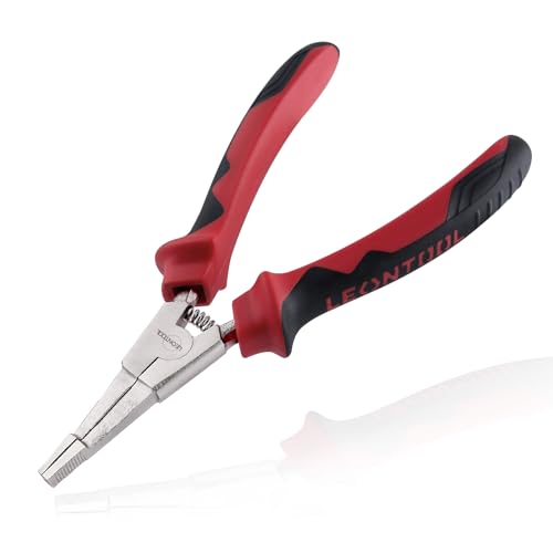 LEONTOOL Sicherungsringzange, 20,3 cm, spezielle Sicherungsringzange mit umgekehrter Winkelspitze und gerader Nase von LEONTOOL