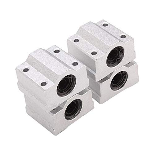 LEORX Lineartechnik Kugellager CNC Folie Buchse 4pcs(Silber) von LEORX