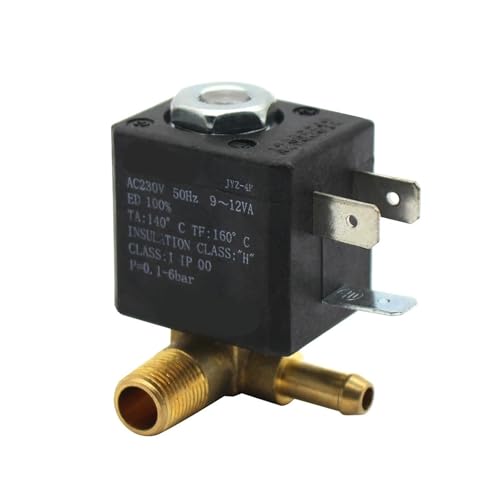 JYZ4P 3mm 2/2-Wege AC230V G1/8' Messing-Wassermagnetventil von LEOTNNDQ