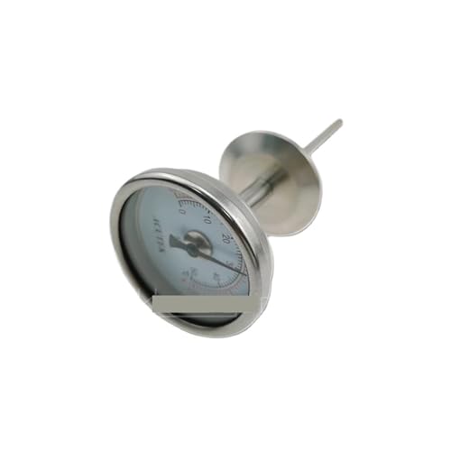 LEOTNNDQ 3,8 cm Tri Clamp(OD50,5 mm) Thermowell-Sonde, Edelstahl, selbstgebrühter Wasserkocher, konischer Fermenter-Thermowell (200 Grad Celsius) von LEOTNNDQ