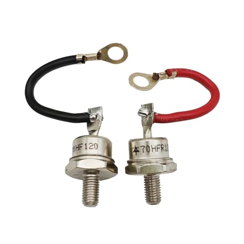 LEOTNNDQ 85/50/40/30 A 1200 V Positive Kathode/Negative Anode DO5 70HF120 mit Verbindungsdrähten, Gleichrichterdiode (40HF120 mit Draht) von LEOTNNDQ