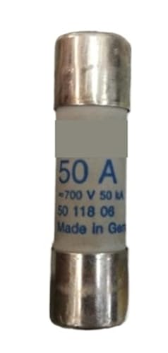 Sicherungen 50A DC 700V 50KA AR 5011806/63A 700V DC 30KA aR 5020106/10A 12A 16A 20A 25A 32A 40A 50A 63A aR 5020202A 06 14 51 x (30A, 5011806) von LEOTNNDQ