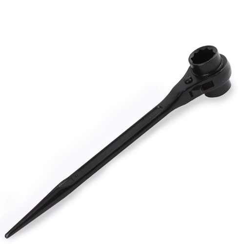 LEPEVNEY 30 x 32 mm Ratschenschlüssel Sacaffold Spanner Wrench Quick Release Podger Bar Schwarz von LEPEVNEY