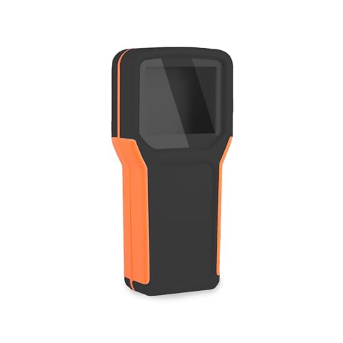 LEPEVNEY ABS-Abzweigdose, 204 x 100 x 35 mm, Projekt-Handbox, tragbarer Instrumentenkoffer für den Außenbereich (Schwarz/Orange) von LEPEVNEY