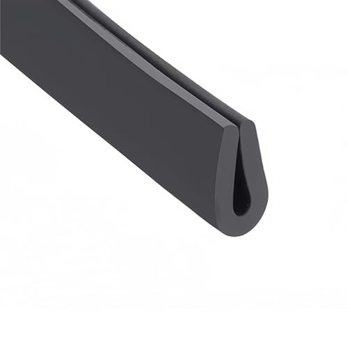 LEPEVNEY Kantenverkleidung, U-Dichtung, schwarz, Gummi, U-K-Gummidichtung, U-förmiger Kantenschutz, passend für 1–2 mm Kante, 3 Meter Länge LEPEVNEY Kantenverkleidung, U-Dichtung, schwarz, Gummi, U-K-Gummidichtung, U-förmiger Kantenschutz, passend für 1–2 mm Kante, 3 Meter Länge von LEPEVNEY