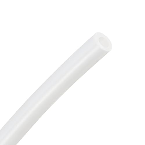 LEPEVNEY Silikonrohr, 4 mm ID x 7 mm Außendurchmesser, 8,4 cm, flexibles Silikon-Wasserrohr für Pumpentransfer, durchscheinend von LEPEVNEY