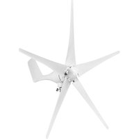 Lepmerk - 12V 1200W Windturbinengenerator mit Laderegler, 5 Flügel S-Typ, Minityp-Windturbinengenerator-Kit, Clear Energy Windmühle für Zuhause, Lepmerk - 12V 1200W Windturbinengenerator mit Laderegler, 5 Flügel S-Typ, Minityp-Windturbinengenerator-Kit, Clear Energy Windmühle für Zuhause, von LEPMERK