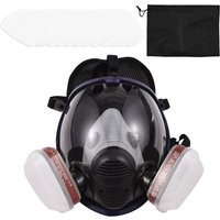 Lepmerk - Die All-Inclusive-Kugelschutzgasmaske wird mit 2 Filterboxen Nr. 3 + 12 Filterwatten + 2 Kabelverschraubungen geliefert von LEPMERK