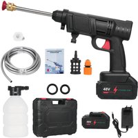 Tragbarer Hochdruckreiniger für zu Hause, 21 v Lithium-Batterie, kabellose Waschmaschine, leistungsstarke Autowäsche, Autowasch-Sprinkler, von LEPMERK