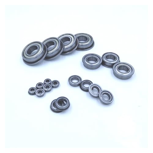 10 Stück MF128ZZ Flansch-Rillenkugellager 8 x 12 x 3,5 mm von LEPREM