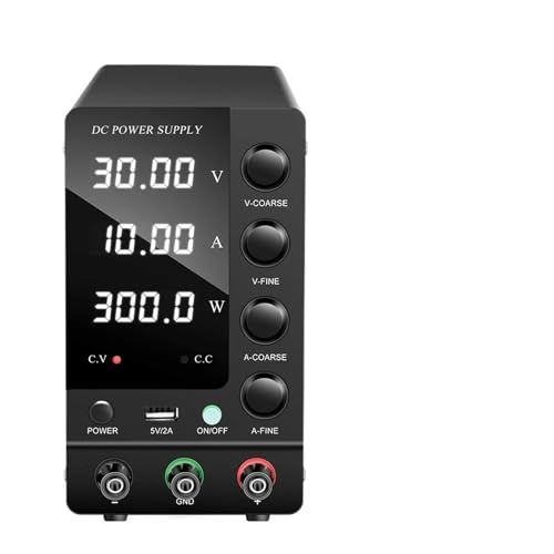 30V 10A DC Netzteil Einstellbare Ziffernanzeige Mini Labor Netzteile Spannungsregler 60V 5A 120V3A for Telefon Reparatur von LEPREM