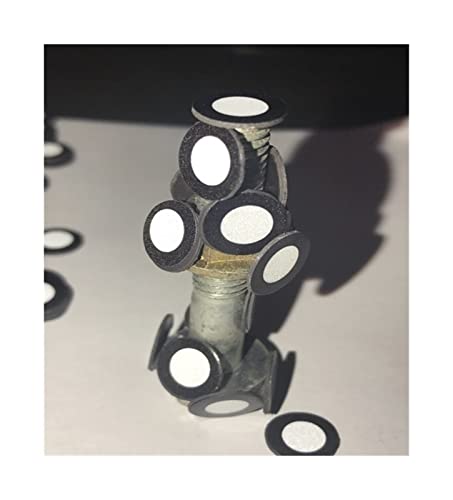 3D-Scan-Marker 3D-Scan-Positionierungsziele Magnetische Markierungspunkte Messpunkte Hochreflektierende magnetische Markierung 3D-Tracking-Punkt-Referenzpunkt-Marker(300 Points-01) von LEPREM