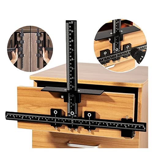 Cabinet Hardware Jig Tool Drill Punch Locator Einstellbare Bohrschablonenführung for Tür & amp;Installationswerkzeuge for Schubladengriffknöpfe Cabinet Hardware Jig Tool Drill Punch Locator Einstellbare Bohrschablonenführung for Tür & amp;Installationswerkzeuge for Schubladengriffknöpfe von LEPREM