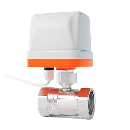Kugelhähne 3s Voll Ein-Voll Aus Motorisierte Kugelhähne Messing 2-Wege IP67 Wasserdicht 2-Draht-Ausschalt-Reset Elektrisches Wasserventil(DN50,DC24V_NORMALLY CLOSED) von LEPREM