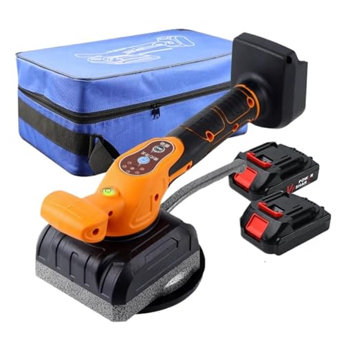 Professionelle automatische elektrische Fliesenmaschine mit 48 VF, 5 Gän, wiederaufladbares Bodenverlegungs-Nivellierwerkzeug, Wasserwaa, Elektrowerkzeu(2 battery) von LEPREM