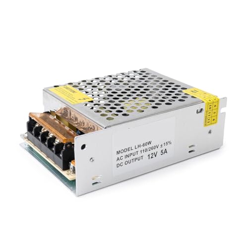 Schaltnetzteil Lichttransformator AC zu DC 5V 12V 24V Konverter Quelladapter for LED-Streifen(3A 36W) von LEPREM