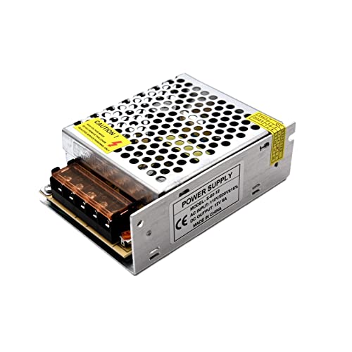 Stabilisiertes DC-Netzteil DC 12V 5A Beleuchtungstransformator Schaltnetzteil Source Adapter Switching for LED-Streifen(15W) von LEPREM