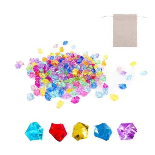 LERANXIN 260 Stück Diamanten für Kinder – 25 × 18mm Große Acryl-Edelsteine für Kinder mit Flauschigem Beutel, mit Unverwechselbarem Diamant-Glanz – Perfekt für Hochzeiten, Partys & Piraten-Deko LERANXIN 260 Stück Diamanten für Kinder – 25 × 18mm Große Acryl-Edelsteine für Kinder mit Flauschigem Beutel, mit Unverwechselbarem Diamant-Glanz – Perfekt für Hochzeiten, Partys & Piraten-Deko von LERANXIN