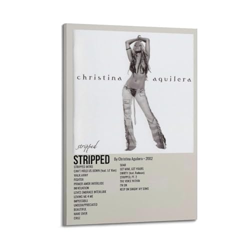 LERIAENHD Christina Aguilera Poster, Wandkunst, Leinwand, Vintage-Poster, dekoratives Gemälde für Wohnzimmer, Schlafzimmer, elegantes ästhetisches Poster, 20 x 30 cm, Rahmenstil LERIAENHD Christina Aguilera Poster, Wandkunst, Leinwand, Vintage-Poster, dekoratives Gemälde für Wohnzimmer, Schlafzimmer, elegantes ästhetisches Poster, 20 x 30 cm, Rahmenstil von LERIAENHD