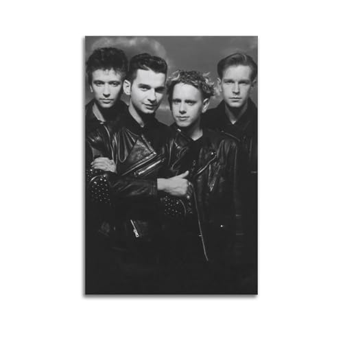 LERIAENHD Depeche Mode Poster, Wandkunst, Leinwand, Vintage-Poster, dekoratives Gemälde für Wohnzimmer, Schlafzimmer, elegantes ästhetisches Poster, 20 x 30 cm, ungerahmter Stil LERIAENHD Depeche Mode Poster, Wandkunst, Leinwand, Vintage-Poster, dekoratives Gemälde für Wohnzimmer, Schlafzimmer, elegantes ästhetisches Poster, 20 x 30 cm, ungerahmter Stil von LERIAENHD