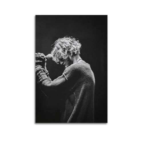 LERIAENHD Layne Staley Poster, Wandkunst, Leinwand, Vintage-Poster, dekoratives Gemälde für Wohnzimmer, Schlafzimmer, elegantes ästhetisches Poster, 30 x 45 cm, ungerahmter Stil LERIAENHD Layne Staley Poster, Wandkunst, Leinwand, Vintage-Poster, dekoratives Gemälde für Wohnzimmer, Schlafzimmer, elegantes ästhetisches Poster, 30 x 45 cm, ungerahmter Stil von LERIAENHD