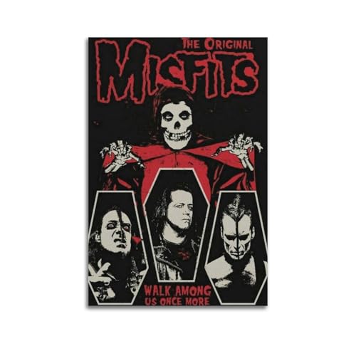 LERIAENHD Misfits Poster, Wandkunst, Leinwand, Vintage-Poster, dekoratives Gemälde für Wohnzimmer, Schlafzimmer, elegantes ästhetisches Poster, 40 x 60 cm, ungerahmter Stil LERIAENHD Misfits Poster, Wandkunst, Leinwand, Vintage-Poster, dekoratives Gemälde für Wohnzimmer, Schlafzimmer, elegantes ästhetisches Poster, 40 x 60 cm, ungerahmter Stil von LERIAENHD