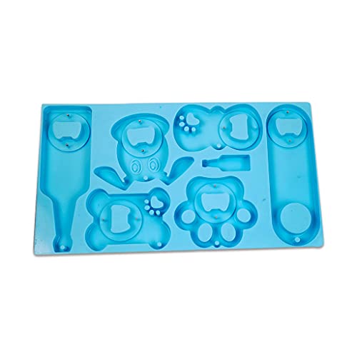 LERONO Silikonformen, Epoxidharzform, Korkenzieher, Silikonform, Flaschenöffner, Bierschlüssel, Harz, Schmuck, Gießformen für Weinkorkenzieher LERONO Silikonformen, Epoxidharzform, Korkenzieher, Silikonform, Flaschenöffner, Bierschlüssel, Harz, Schmuck, Gießformen für Weinkorkenzieher von LERONO