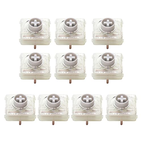LERONO MX Switches Cherry MX Low Profile Silver Switch Dünne Tastenschalter für mechanische Tastatur, lineare Schalter für mechanische Tastatur von LERONO