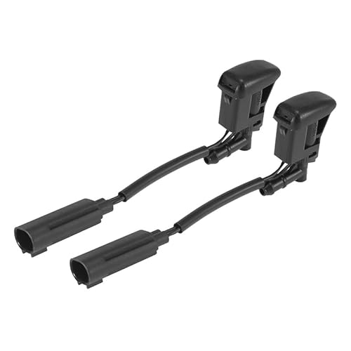LERYUNC Autoteile 1 Paar Neue beheizbare Spritzdüse for Windschutzscheibe 61667110851 for -BMW 1er E81 E82 E87 X3 E83 X5 E53 Z4 E85 E86 von LERYUNC